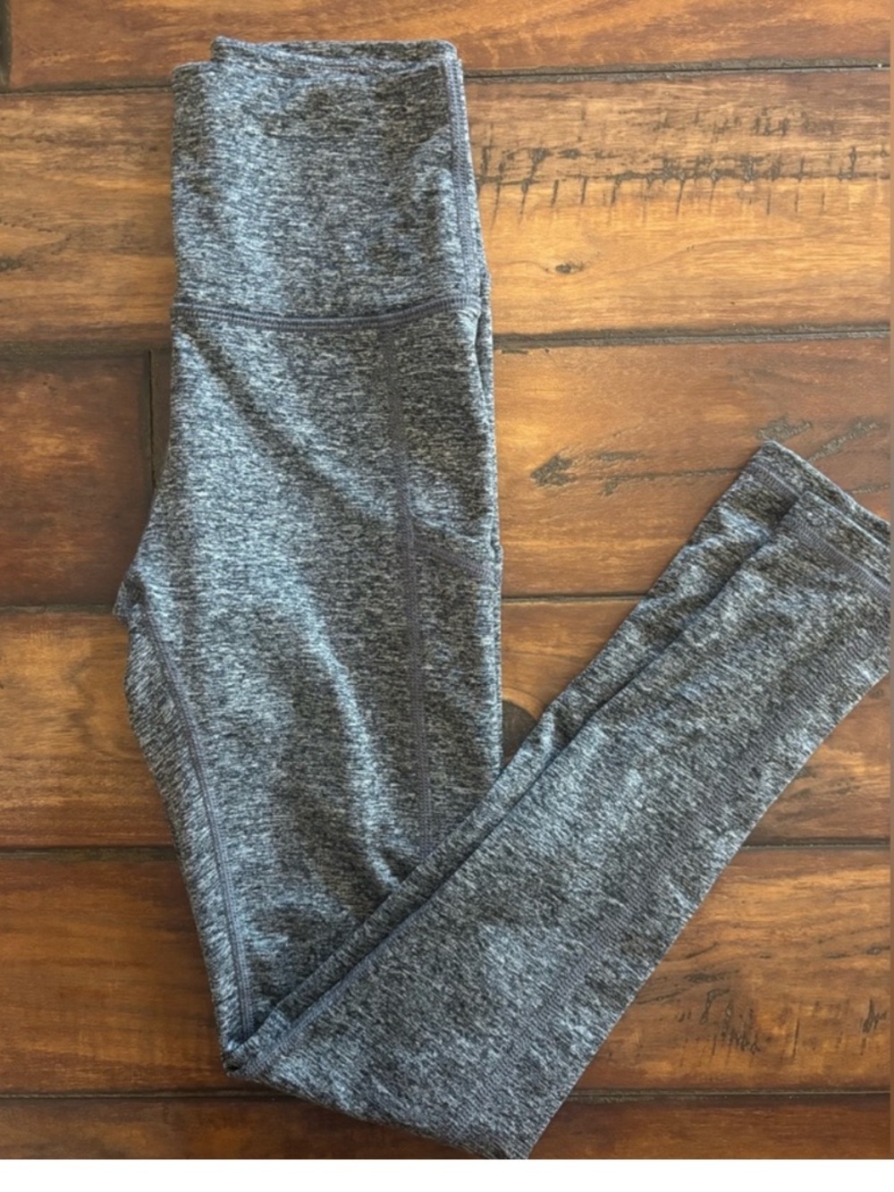 aerie Like New Heathered Gray High-Waist Leggings With pockets